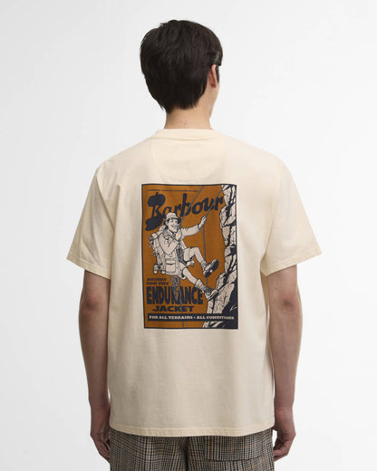 BARBOUR TERRAIN T-SHIRT - NEUTRAL