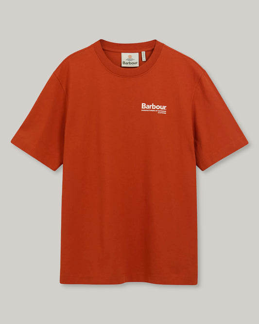 BARBOUR BIRCHCLIFFE RELAXED GRAPHIC T-SHIRT - ROOBIOS