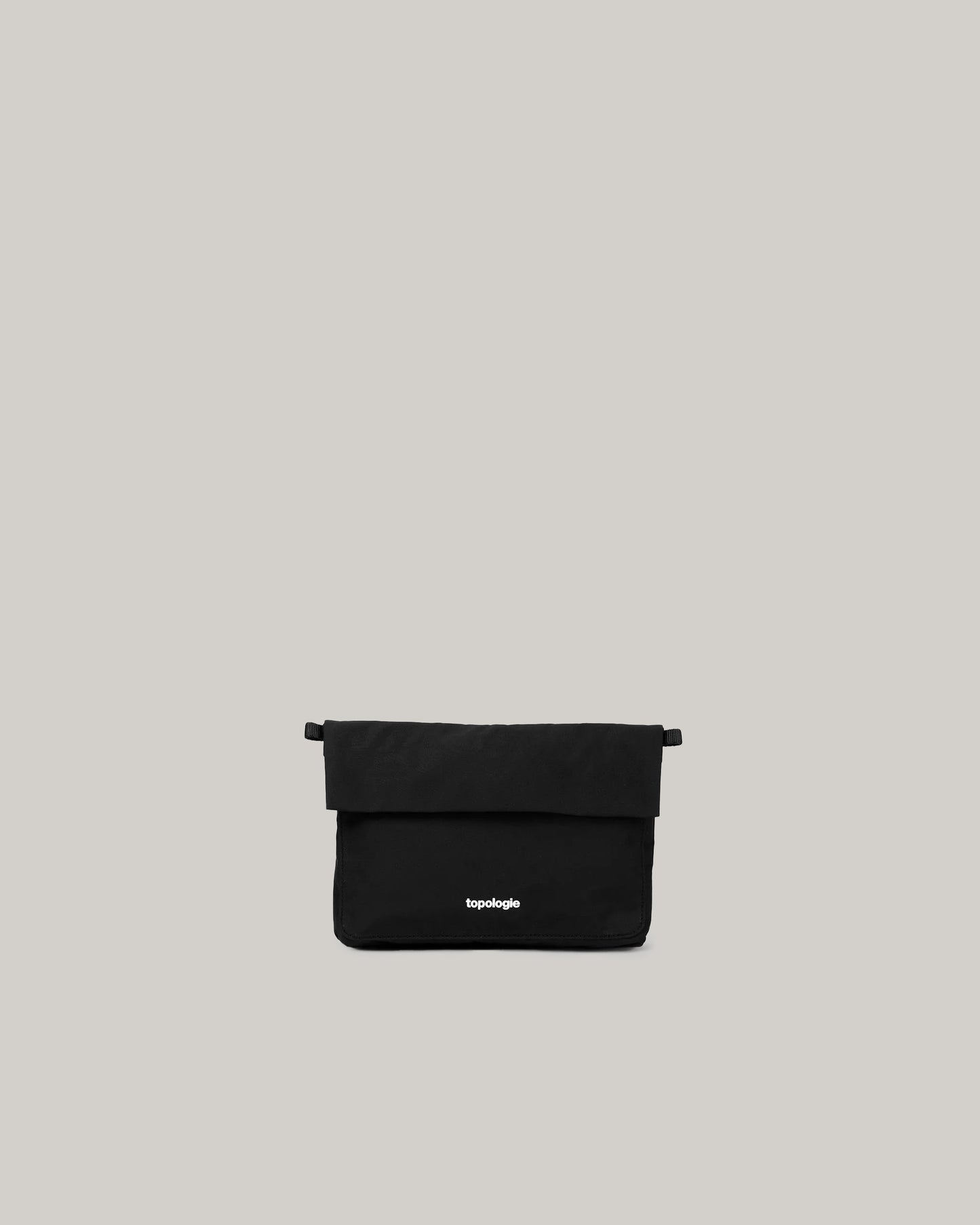 TOPOLOGIE MUSETTE SMALL BLACK TECH SATEEN