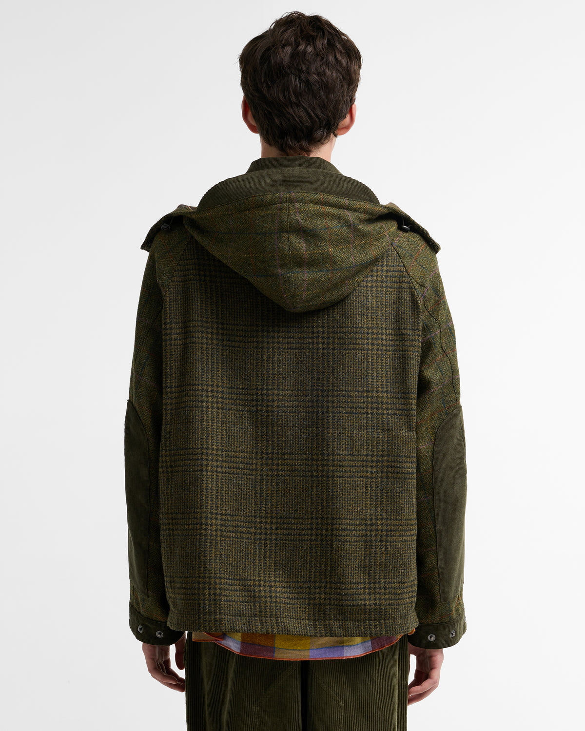 BARBOUR x NORBIT WOOL JACKET - OLIVE