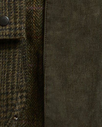 BARBOUR x NORBIT WOOL JACKET - OLIVE