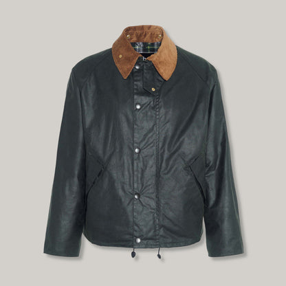 BARBOUR 130 TRANSPORT WAX - SAGE