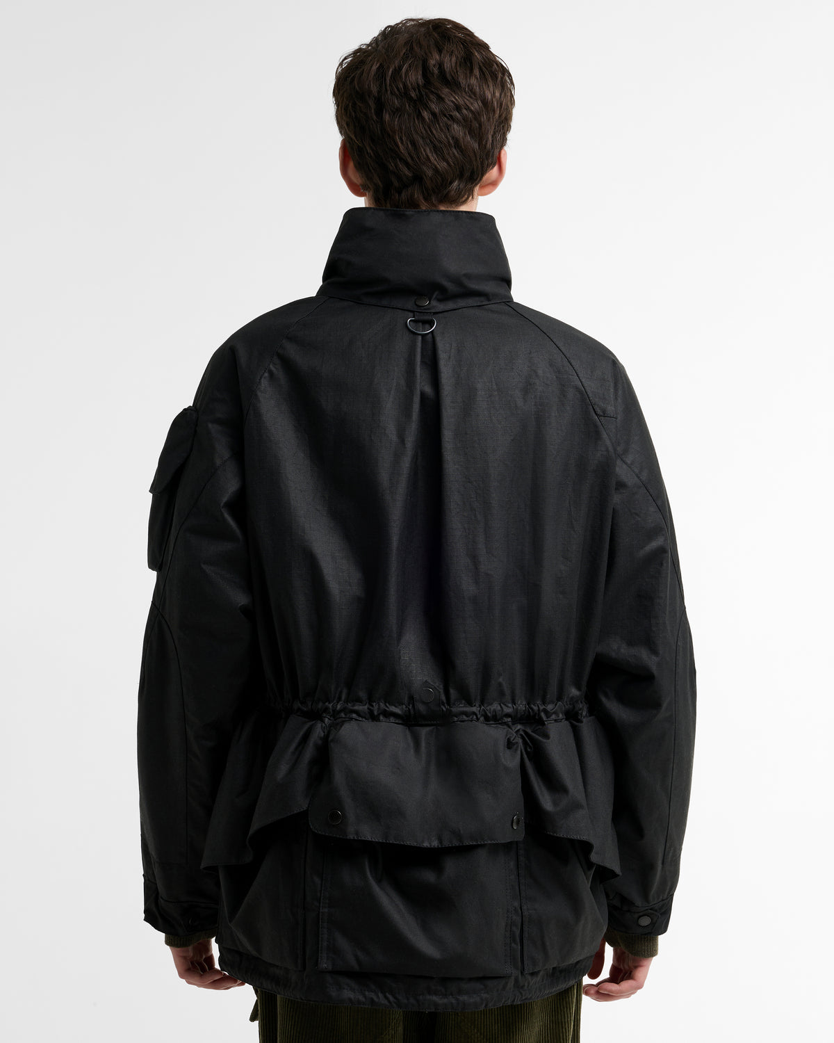 BARBOUR x NORBIT RIPSTOP WAX JACKET - BLACK
