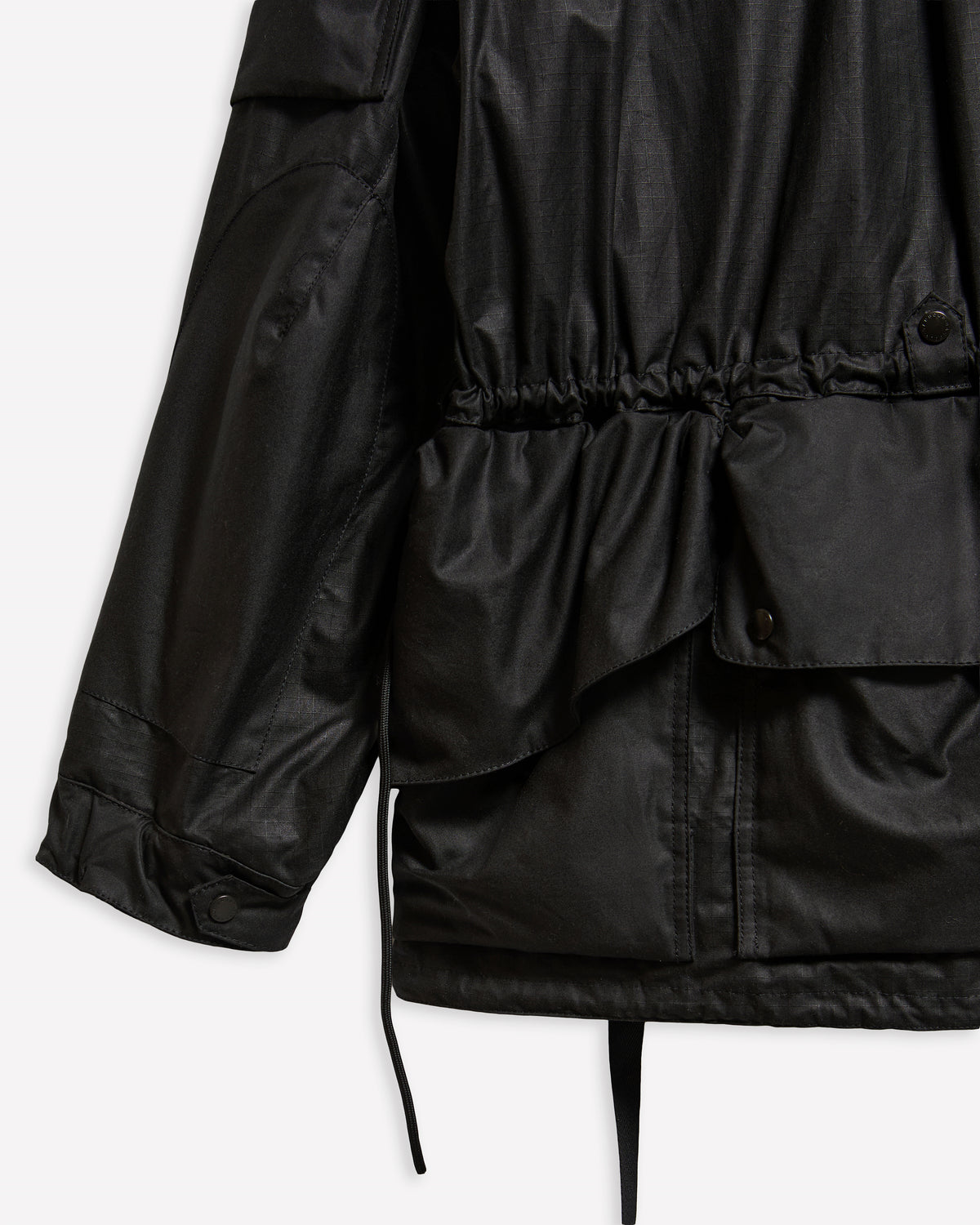BARBOUR x NORBIT RIPSTOP WAX JACKET - BLACK