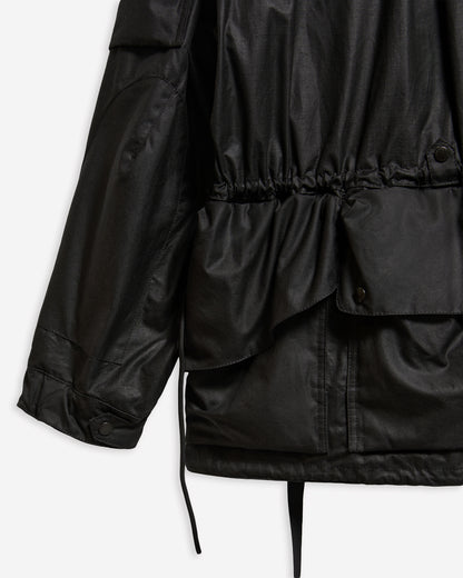 BARBOUR x NORBIT RIPSTOP WAX JACKET - BLACK