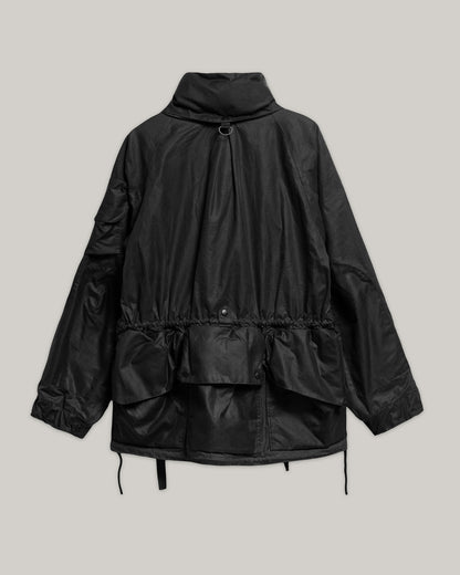 BARBOUR x NORBIT RIPSTOP WAX JACKET - BLACK