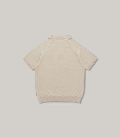 KNICKERBOCKER MADISON COTTON POLO - BIRCH