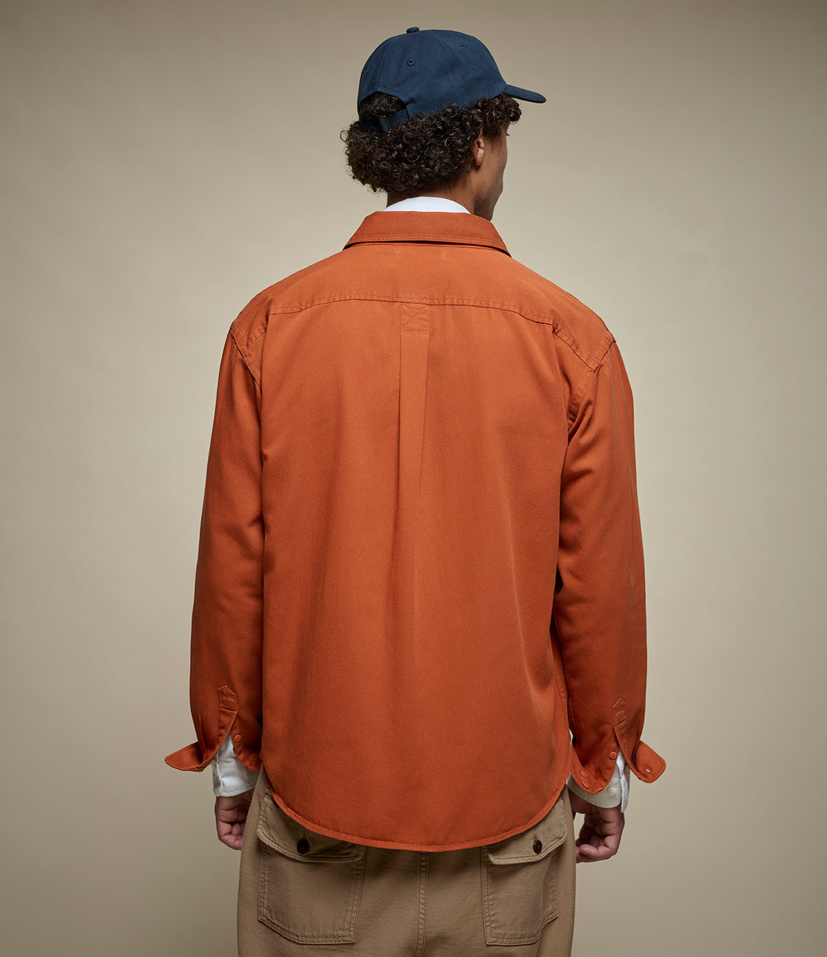 MERZ B SCHWANEN SHIRT01RT - DARK RUST