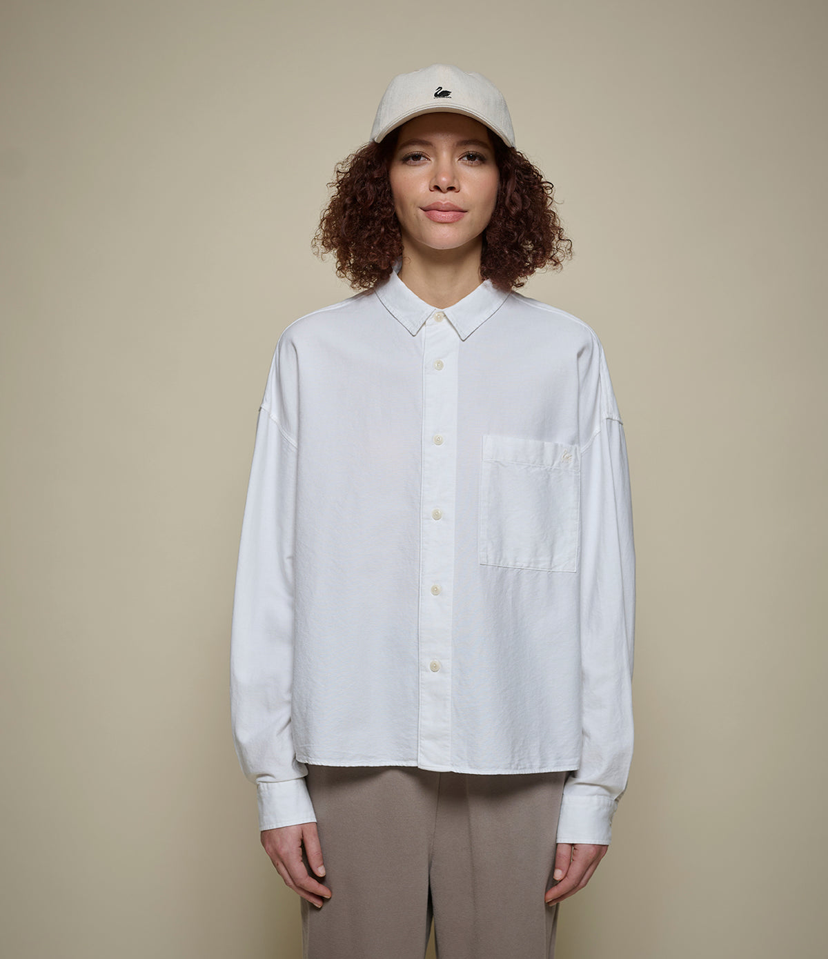 MERZ B. SCHWANEN SHIRT05OX - WHITE
