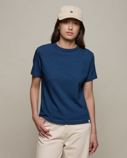 MERZ B. SCHWANEN WOMEN'S T-SHIRT - INDIGO