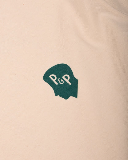 MERZ B SCHWANEN x PP BARBERS SOUVENIR TEE - NATURAL