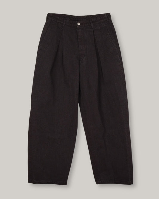 MONITALY EKUSY PANTS - COTTON RIPSTOP - BLACK