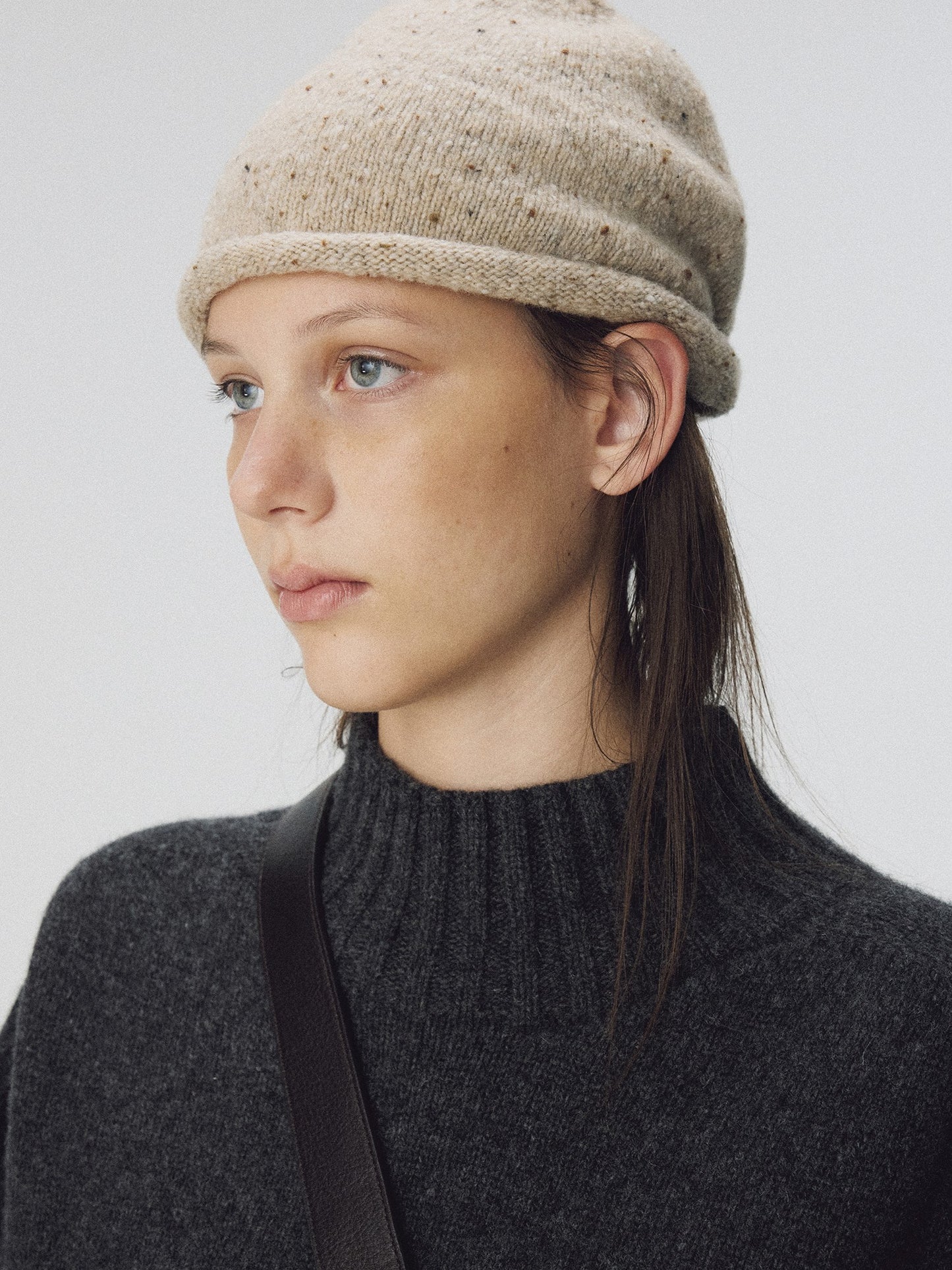 NOTHING WRITTEN COOKIE BEANIE - COOKIE & CREAM