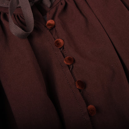 NIGEL CABOURN WOMENS MAINLINE ATTIC CHURCH DRESS - BORDEAUX