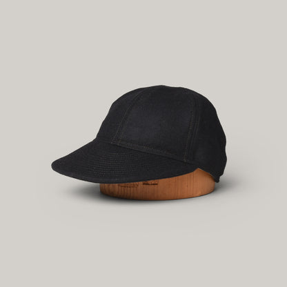 PAPA NUI P-80 WOOL CAP - BLACK