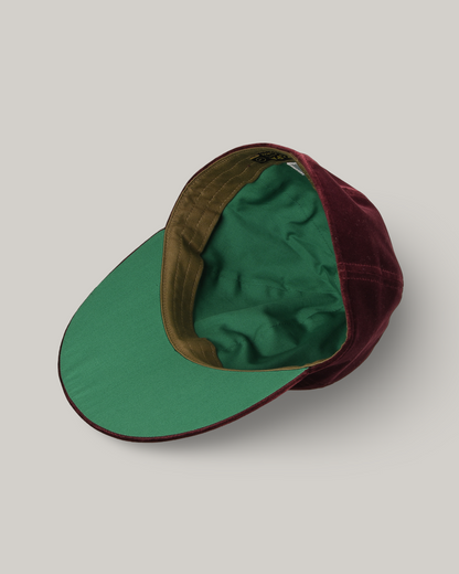 PAPA NUI KOREA '51 CAP - BURGUNDY VELVET