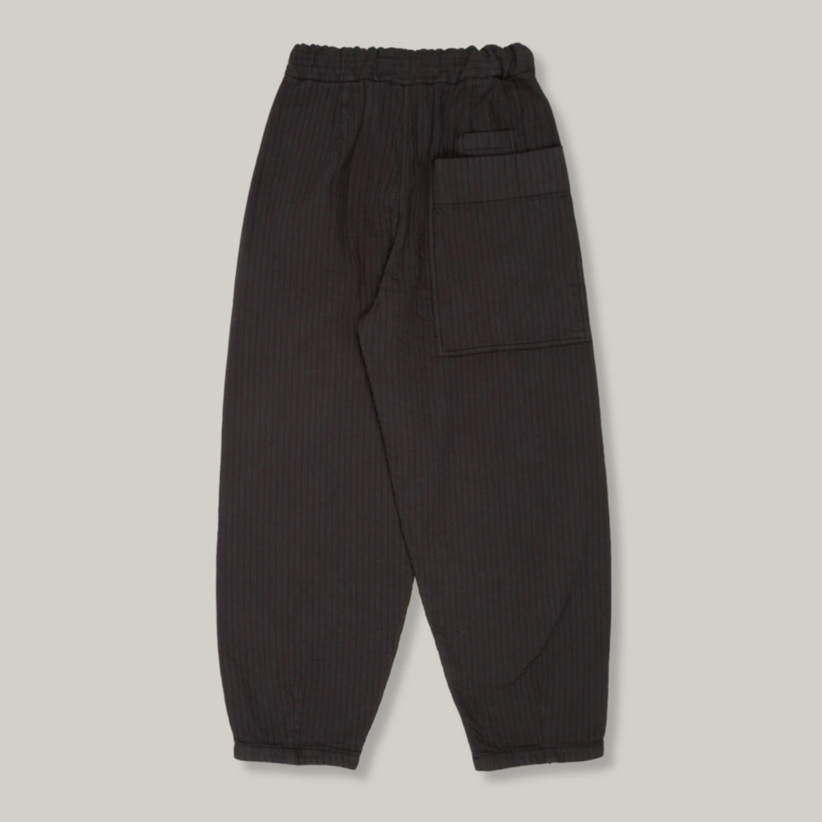 GIRLS OF DUST COTTON QUILT PASHA PANTS - ASPHALT