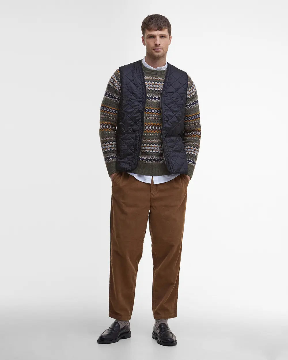 BARBOUR POLARQUILT LINER  - BLACK