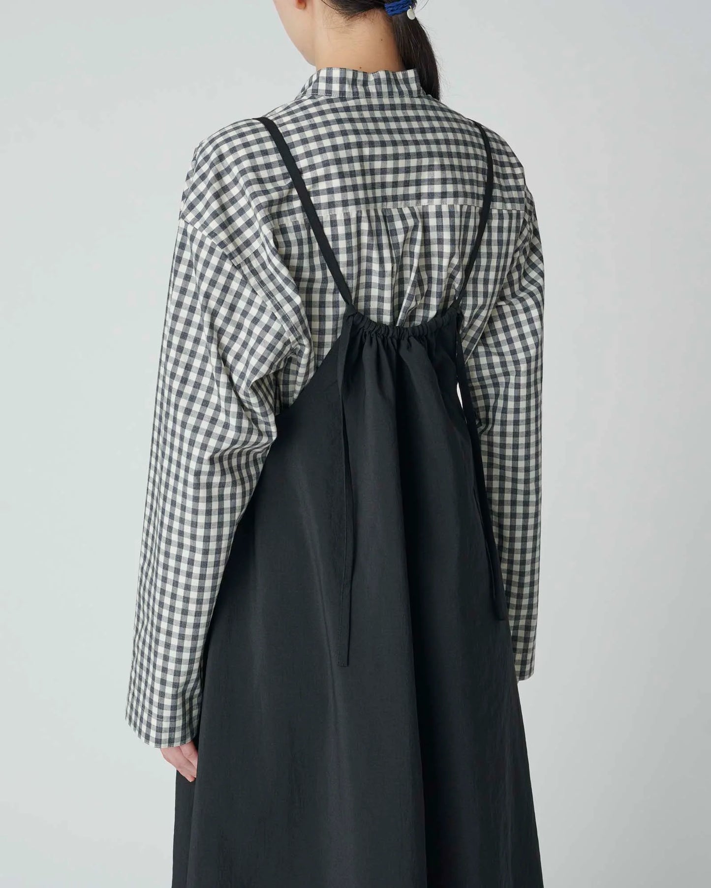 SNOW PEAK PE LIGHT POPLIN DRESS - NAVY