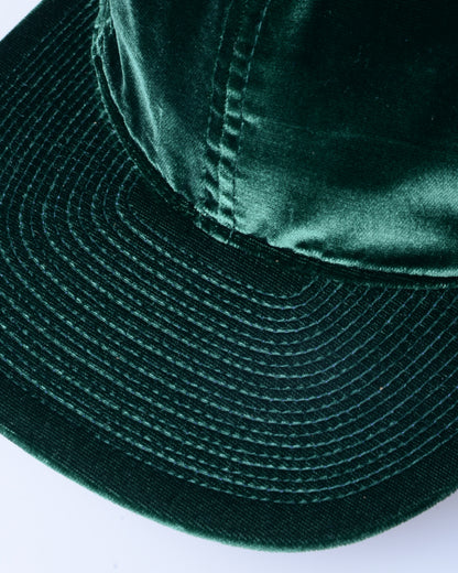 POTEN VELVET CAP - EMERALD GREEN