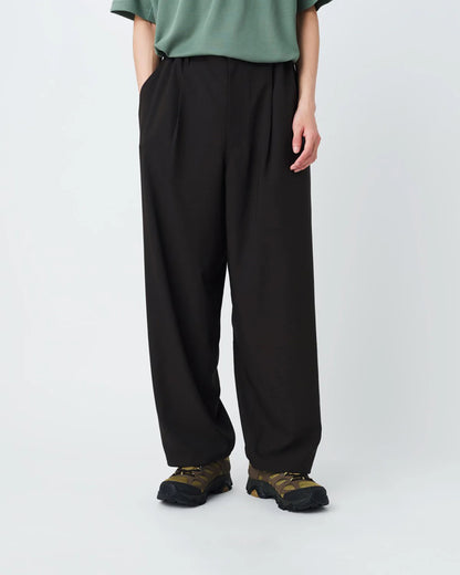 SNOW PEAK RELAX DRY WIDE PANTS - BROWN