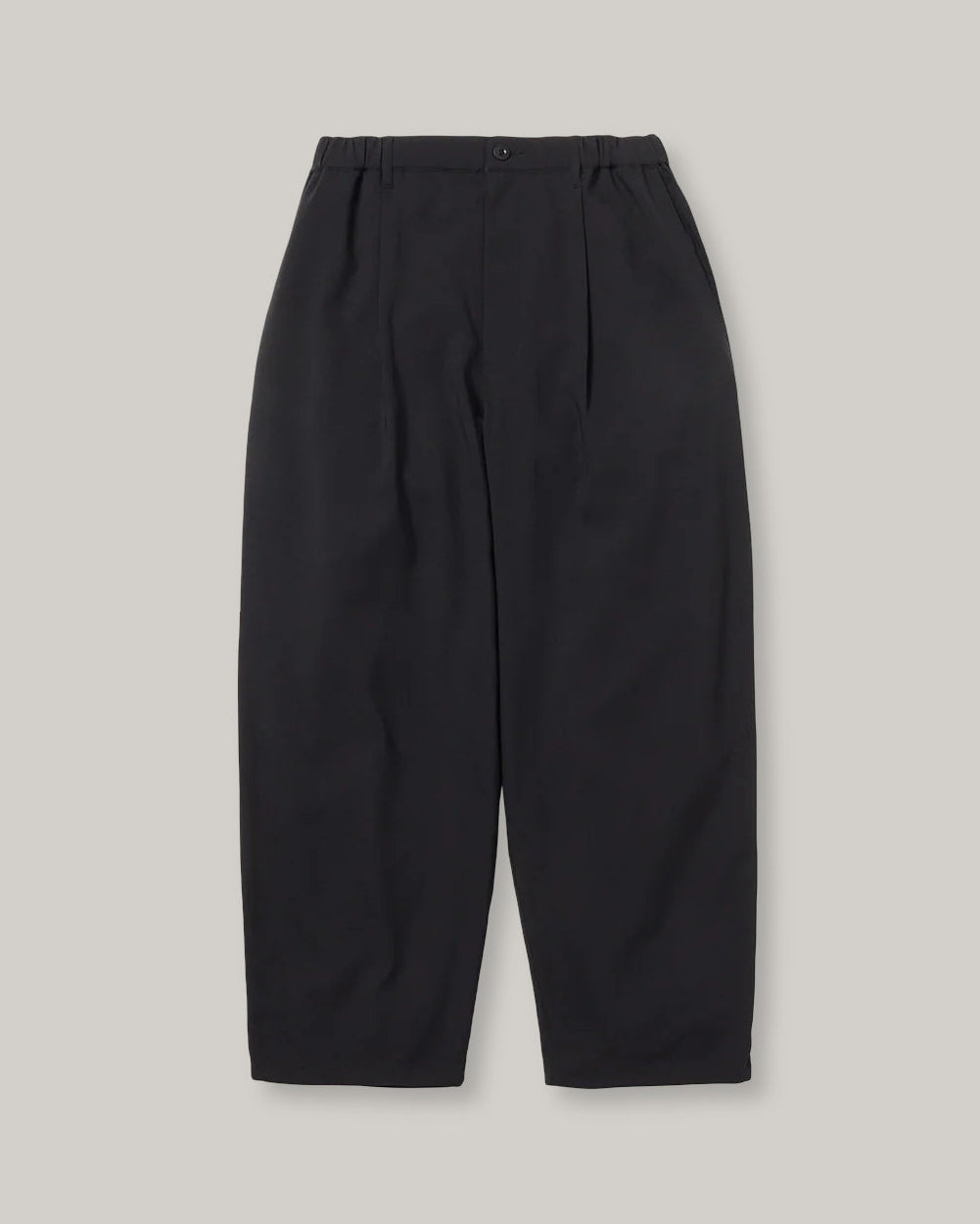 SNOW PEAK RELAX DRY WIDE PANTS - BLACK