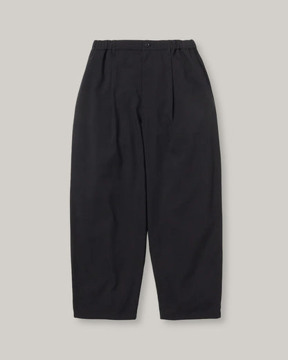 SNOW PEAK RELAX DRY WIDE PANTS - BLACK