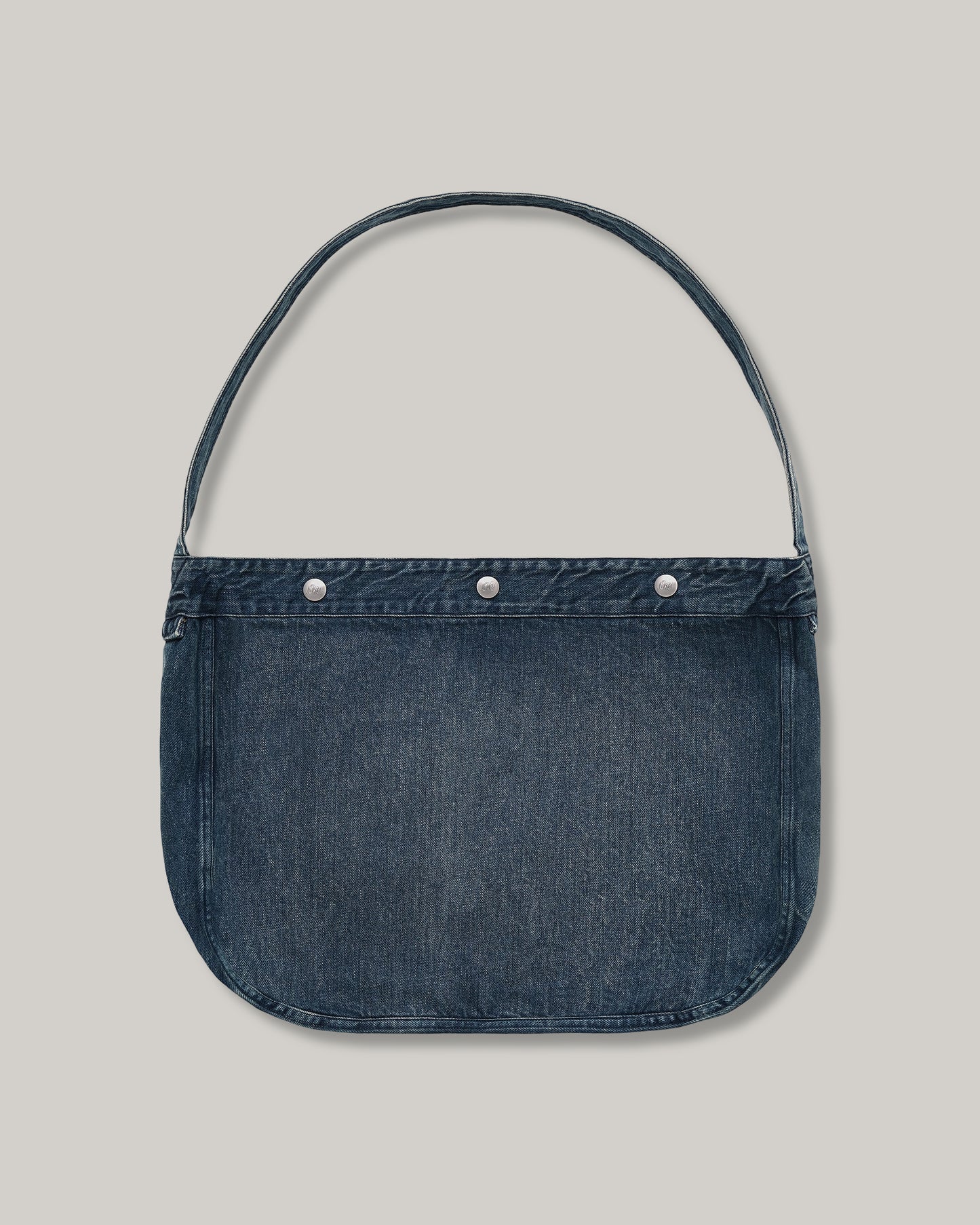 KNICKERBOCKER DENIM PAPERBOY BAG - VINTAGE WASH
