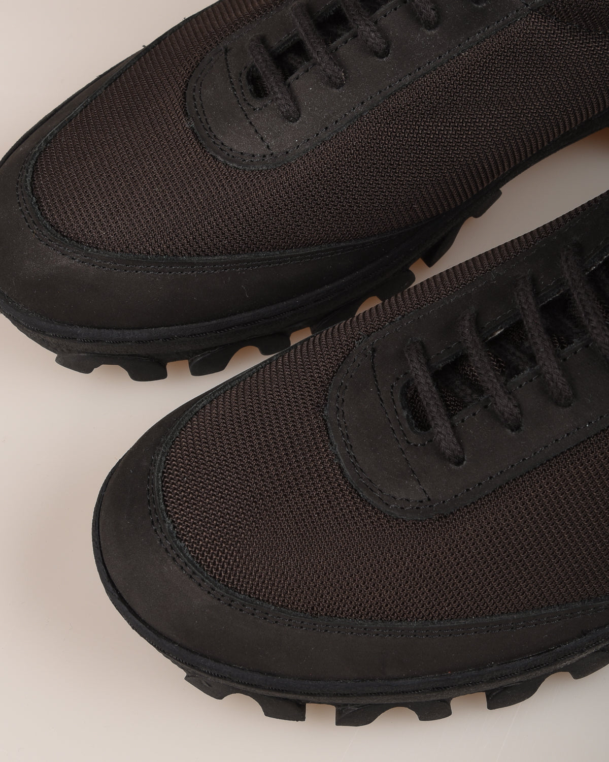 REPRODUCTION OF FOUND - CANADIAN MILITARY TRAINER - DARK BROWN/ BLACK