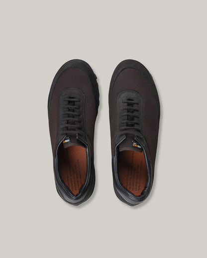 REPRODUCTION OF FOUND - CANADIAN MILITARY TRAINER - DARK BROWN/ BLACK