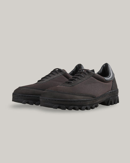 REPRODUCTION OF FOUND - CANADIAN MILITARY TRAINER - DARK BROWN/ BLACK
