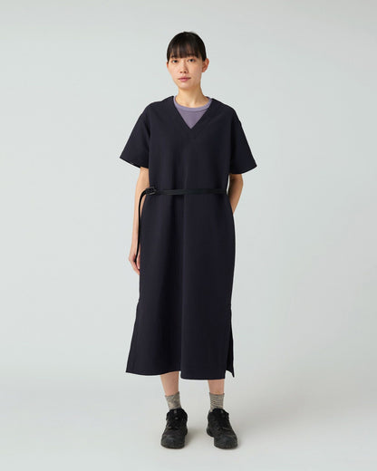 SNOW PEAK EASY CLOTH DRESS - DARK NAVY