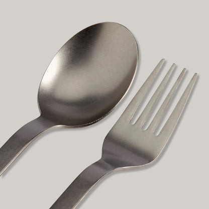 SNOW PEAK TITANIUM FORK AND SPOON SET