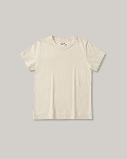 NOTHING WRITTEN STANDARD WASHED T-SHIRT - IVORY