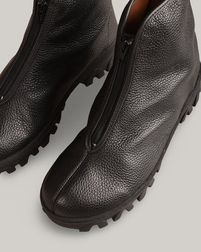 REPRODUCTION OF FOUND RUSSIAN MILITARY BOOT - BLACK