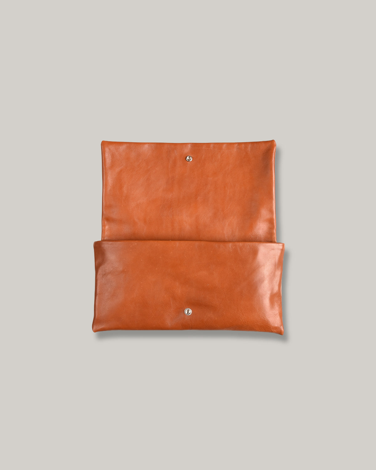 STEVE MONO SOFT LEATHER BAG - LARGE - COGNAC