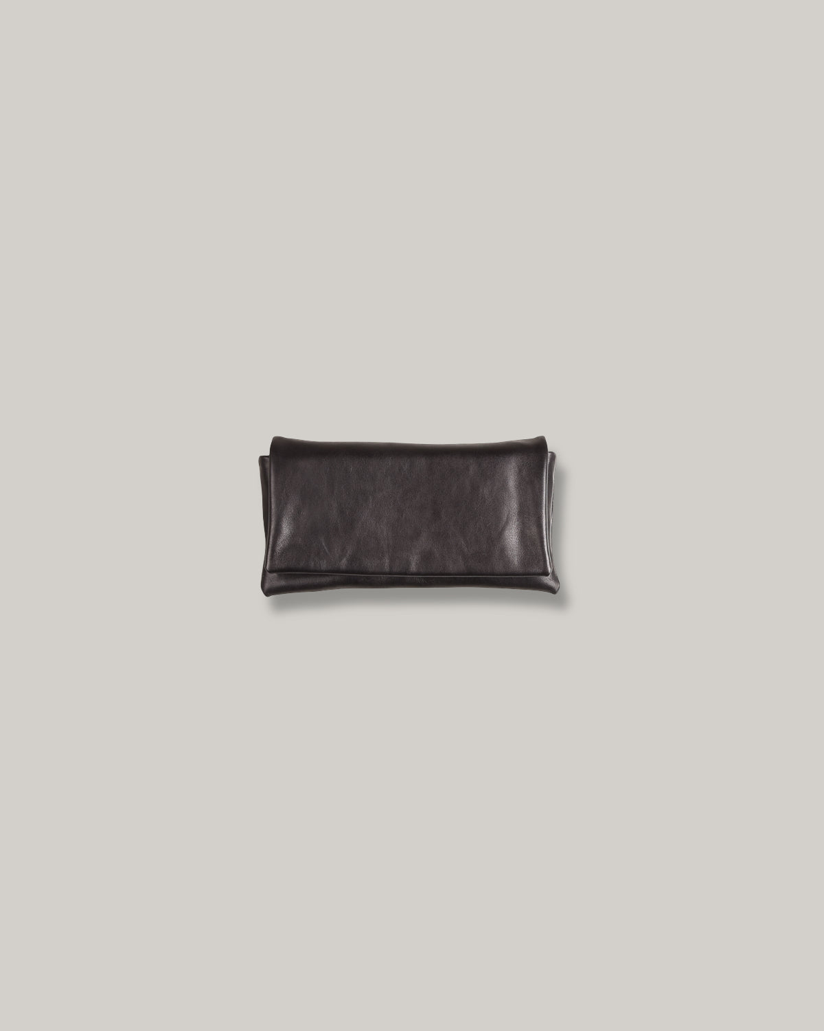 STEVE MONO SOFT LEATHER BAG - SMALL - BLACK