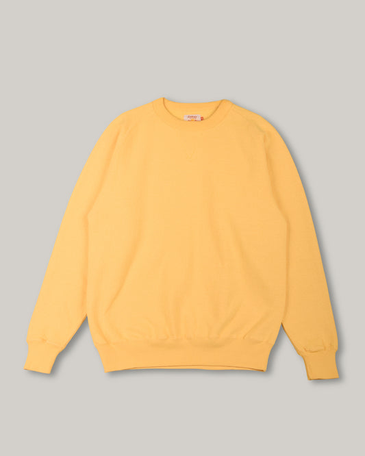 SUNRAY SPORTSWEAR PUAMANA RAGLAN CREW NECK - CORNSILK