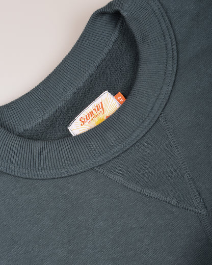 SUNRAY SPORTSWEAR LANIAKEA CREW NECK SWEAT - DARK SLATE