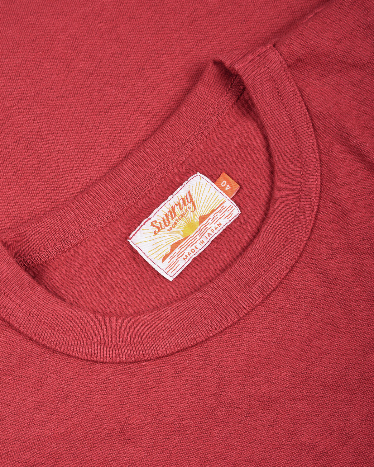 SUNRAY SPORTSWEAR HALEIWA SS TSHIRT - GARNET