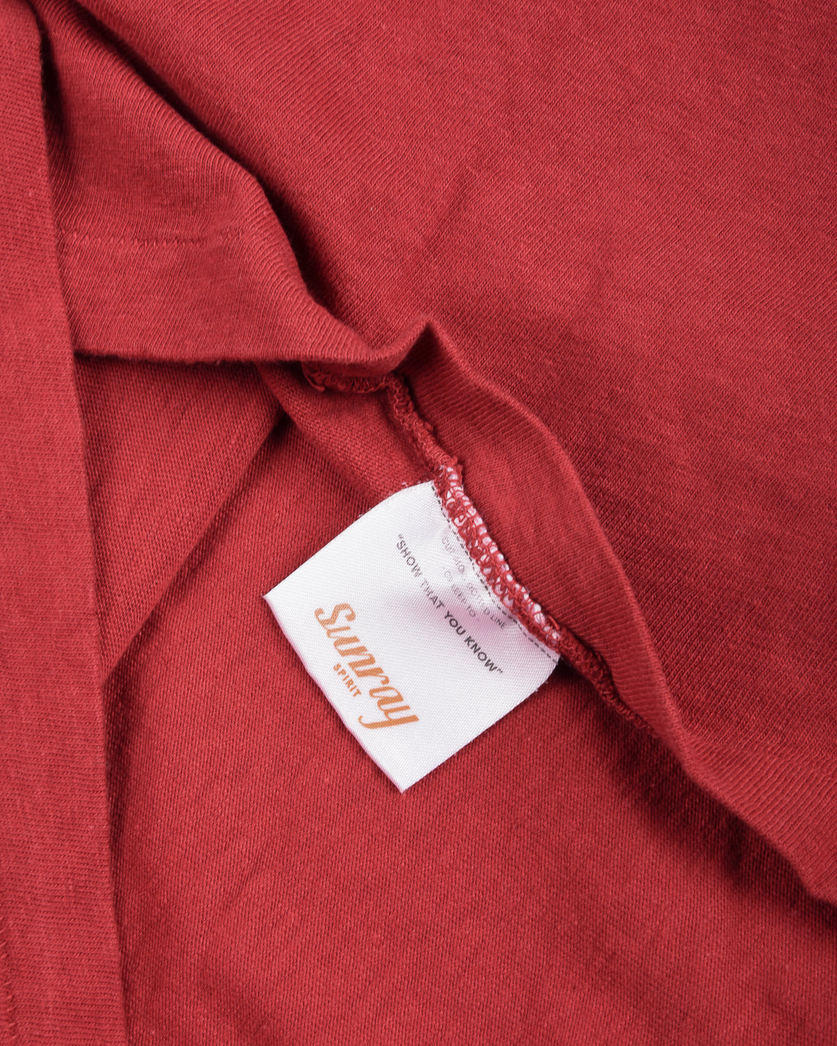 SUNRAY SPIRIT HI'AKA SS TSHIRT - GARNET