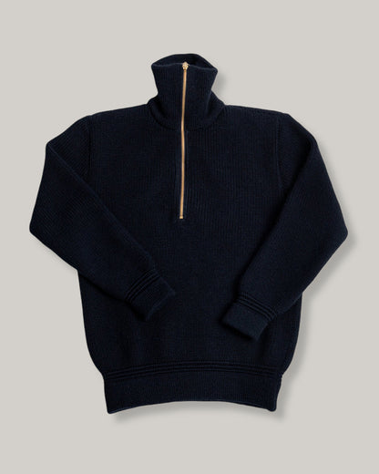 HEIMAT SKIPPER SWEATER - INK