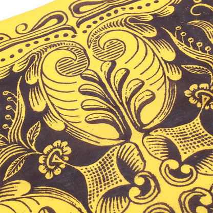 SNAIL BRAND BANDANA - YELLOW/ BROWN