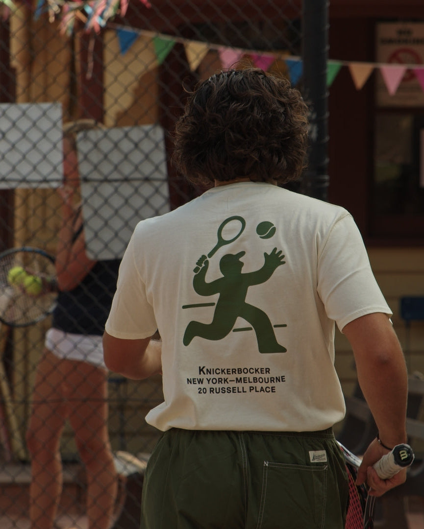 KNICKERBOCKER 'OPEN SEASON' LIMITED EDITION T-SHIRT - MILK