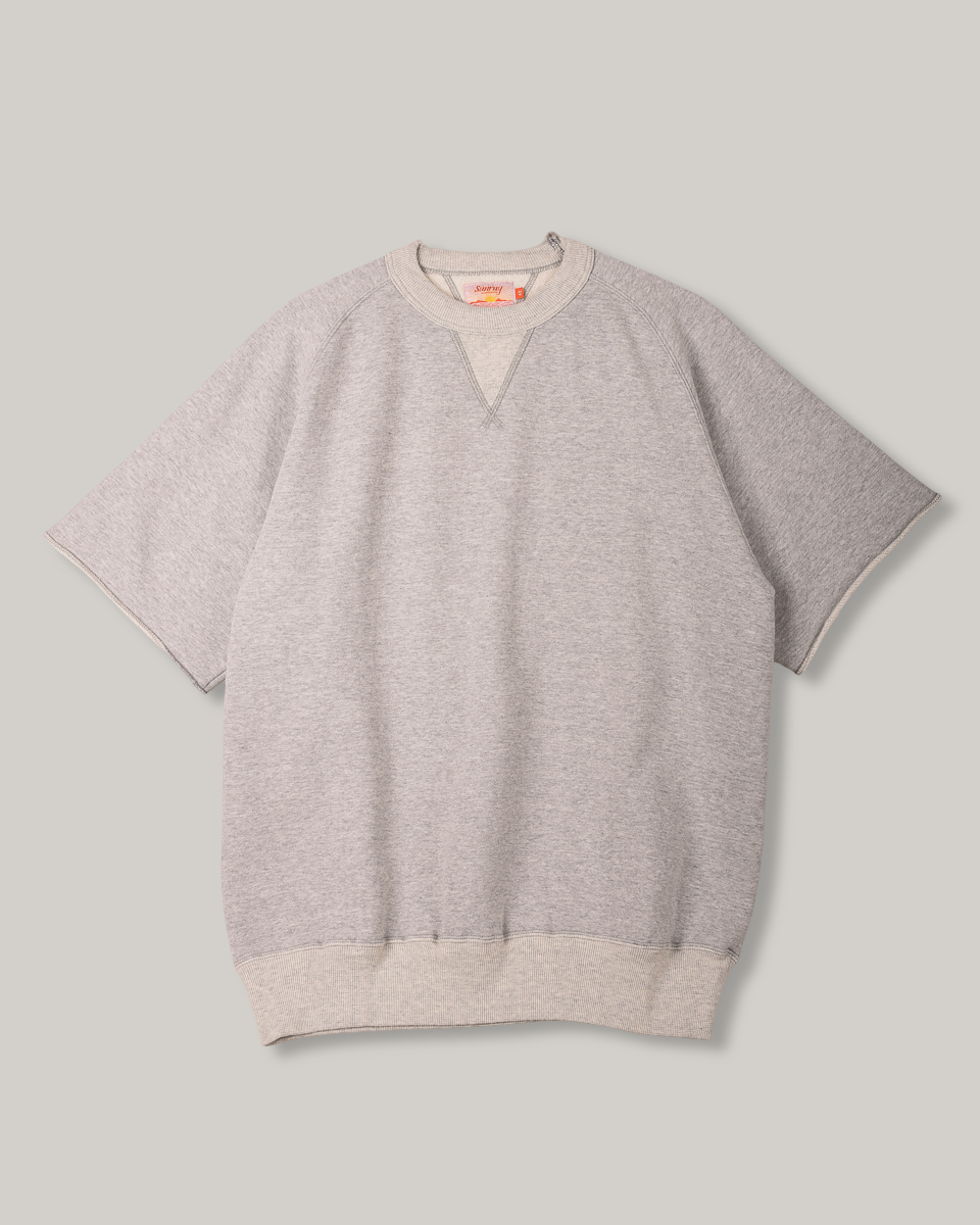 SUNRAY SPORTSWEAR WAIALUA SS SWEATSHIRT - HAMBLEDON GREY