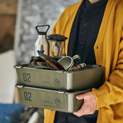 BASSHU TOOL BOX - KHAKI