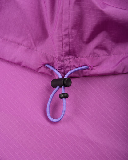 TS(S) RIPSTOP LONG ZIP PULLOVER PARKA - LILAC