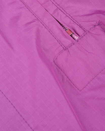 TS(S) RIPSTOP LONG ZIP PULLOVER PARKA - LILAC