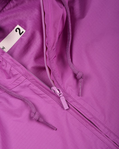 TS(S) RIPSTOP LONG ZIP PULLOVER PARKA - LILAC