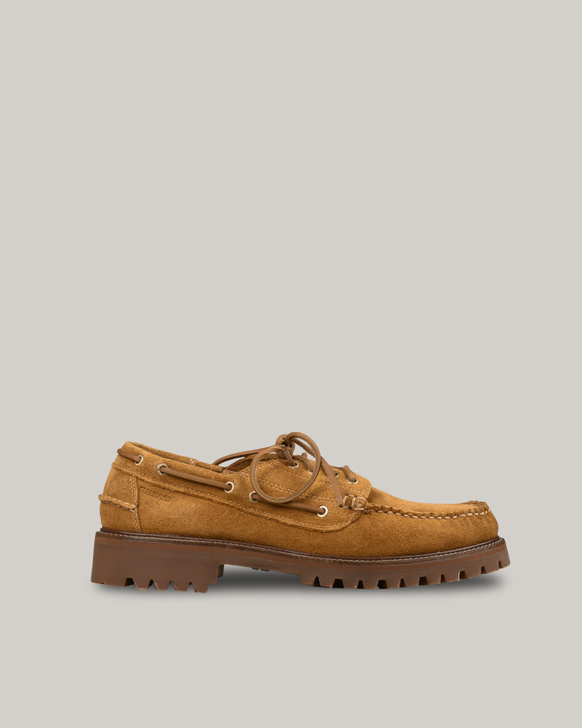 G. H. BASS RANGER CAMP MOC SUEDE - MID BROWN